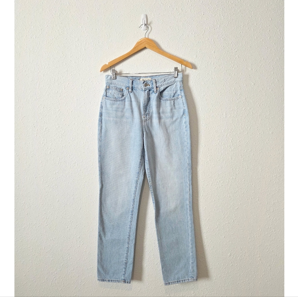Madewell Light Blue Straight Leg Jeans